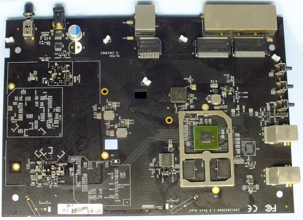 TP-LINK Archer C2600 board top