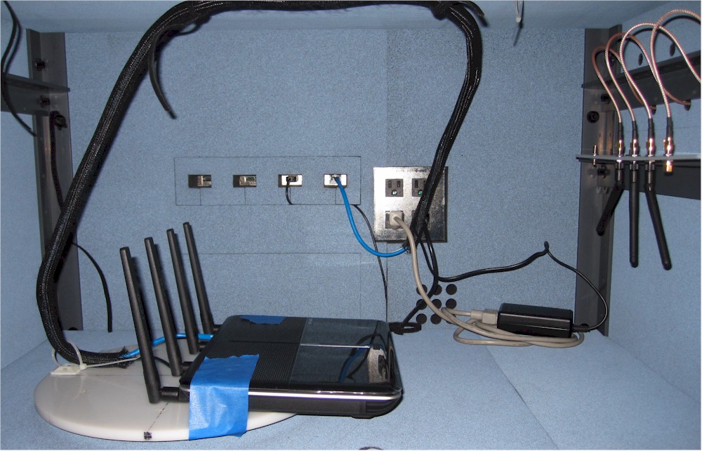 TP-LINK Archer C2600 in test chamber