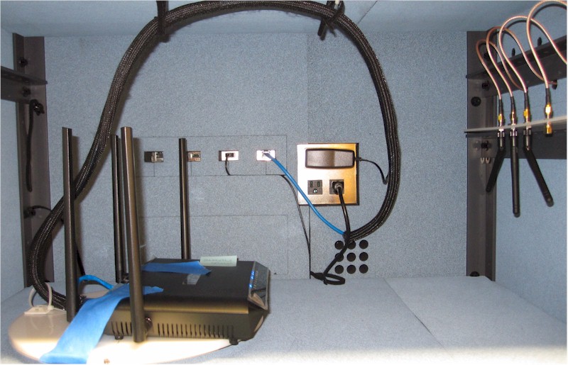 TRENDnet TEW-827DRU in test chamber