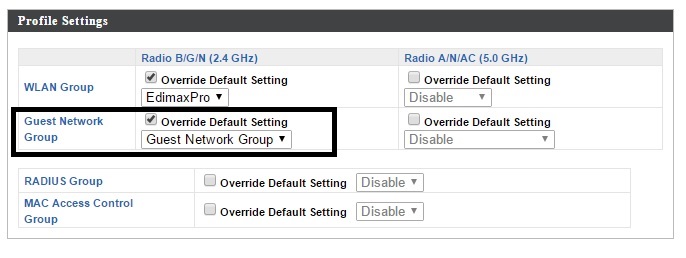 Apply Configs to AP