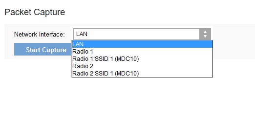 Packet Capture Options