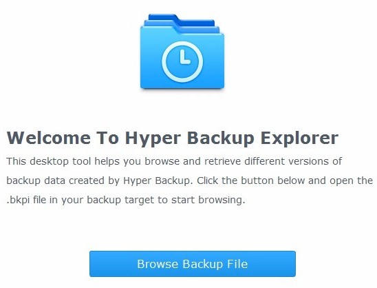 Hyper Backup Explorer