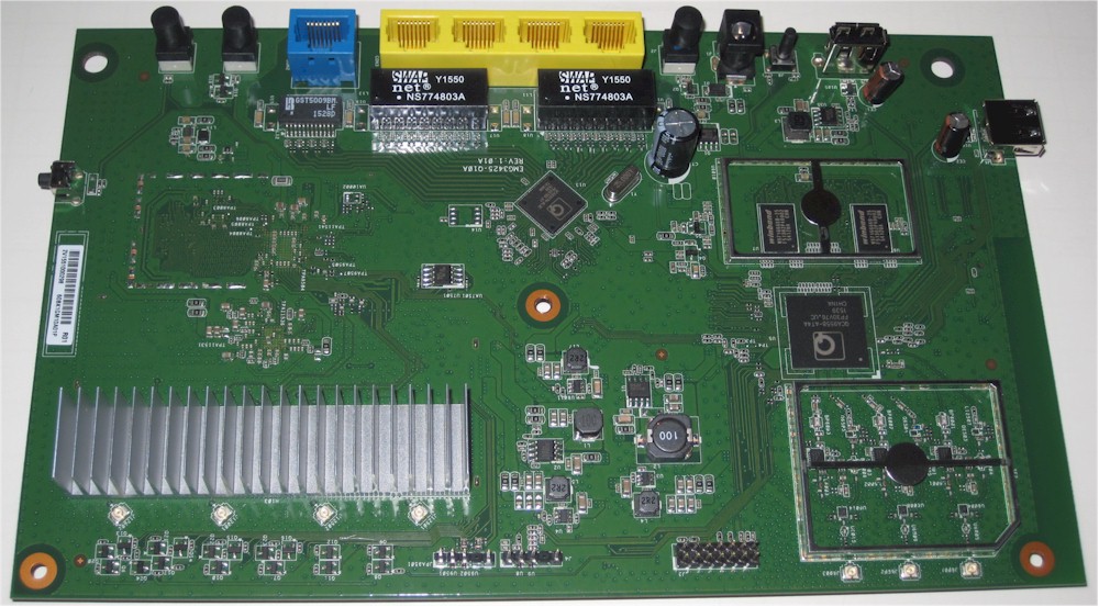 ZyXEL NBG6815 PCB Component Side