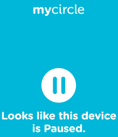 Circle - Paused screen Circle - Paused screen