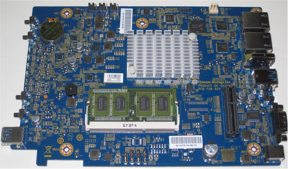 Thecus N2810 main PCB