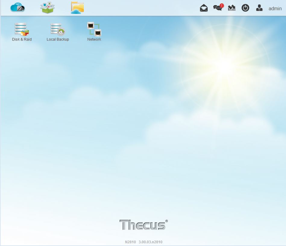 Thecus N2810 desktop