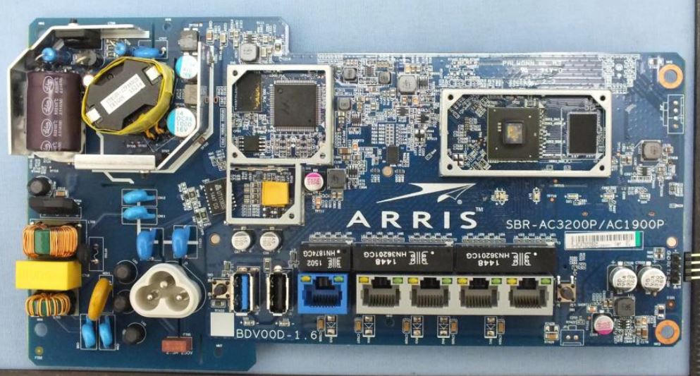 SBR-AC1900P board bottom