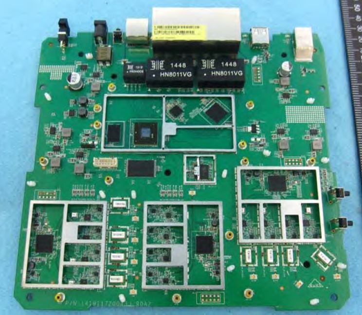 Linksys EA9500 inside