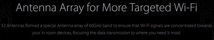 Can you find the 60 GHz range disclaimer?
