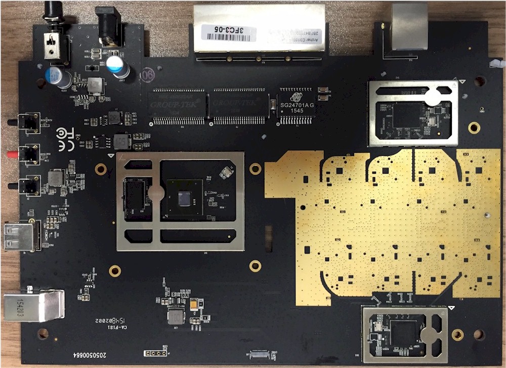 TP-LINK Archer C3150 board top