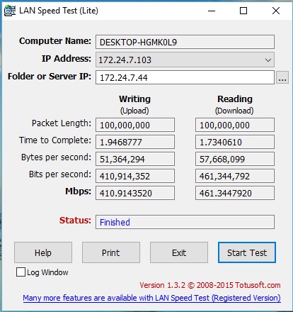 Throughput Baseline