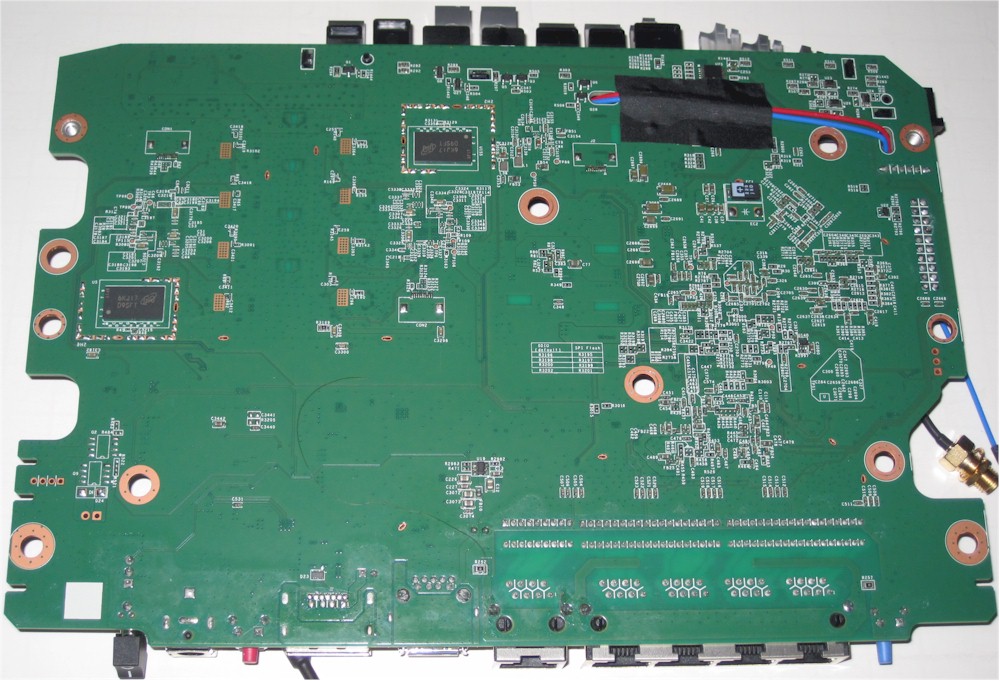 Linksys WRT3200ACM board bottom