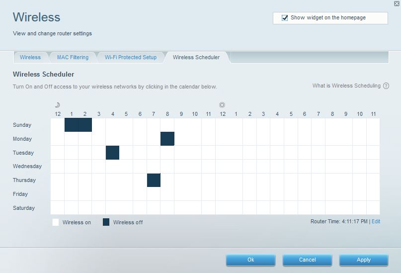 Wireless scheduler