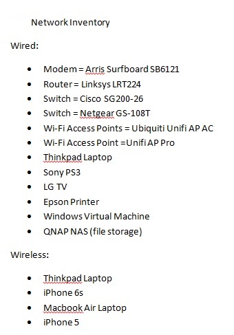 Network Inventory