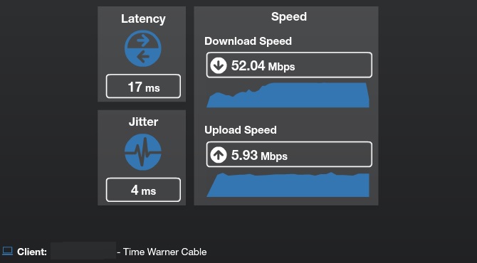 Time Warner Speed Test