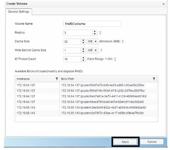 Create Scale-Out Volume