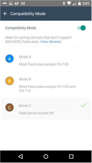 Portal app - Compatibility mode