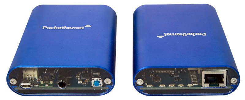 Front and Back of Pockethernet