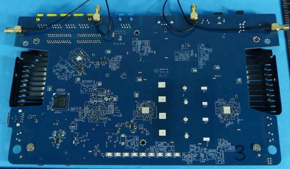 Synology RT2600ac board bottom