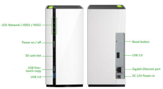 【QNAP NAS】TS-228