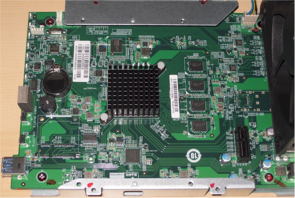 QNAP TS-431P board