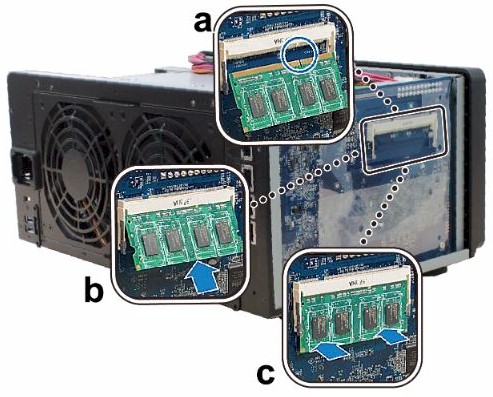 Synology DS1817 RAM upgrade