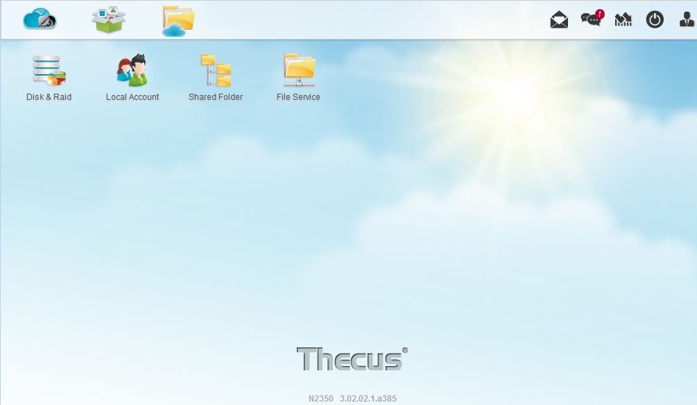 Thecus N2350 Desktop