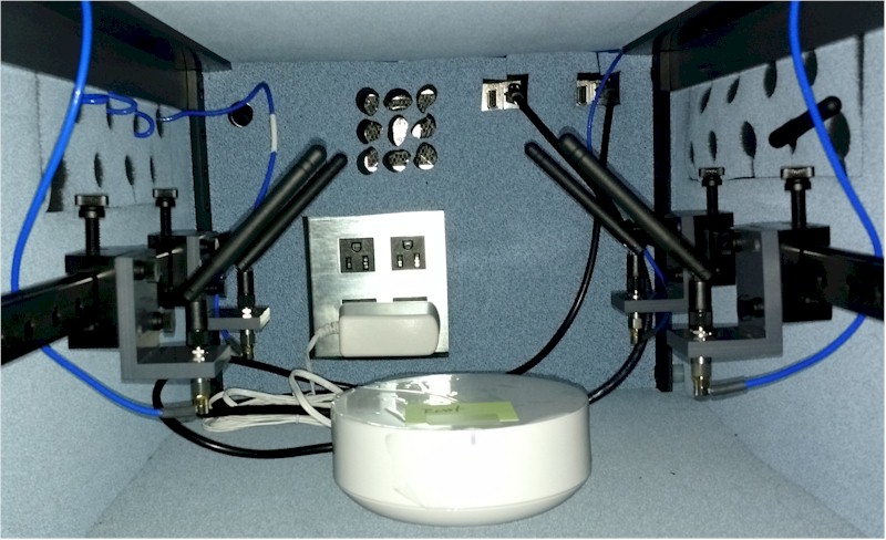 EnMesh in test chamber