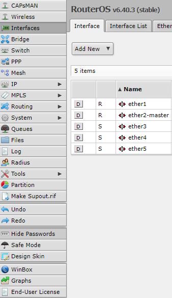 MikroTik RouterOS