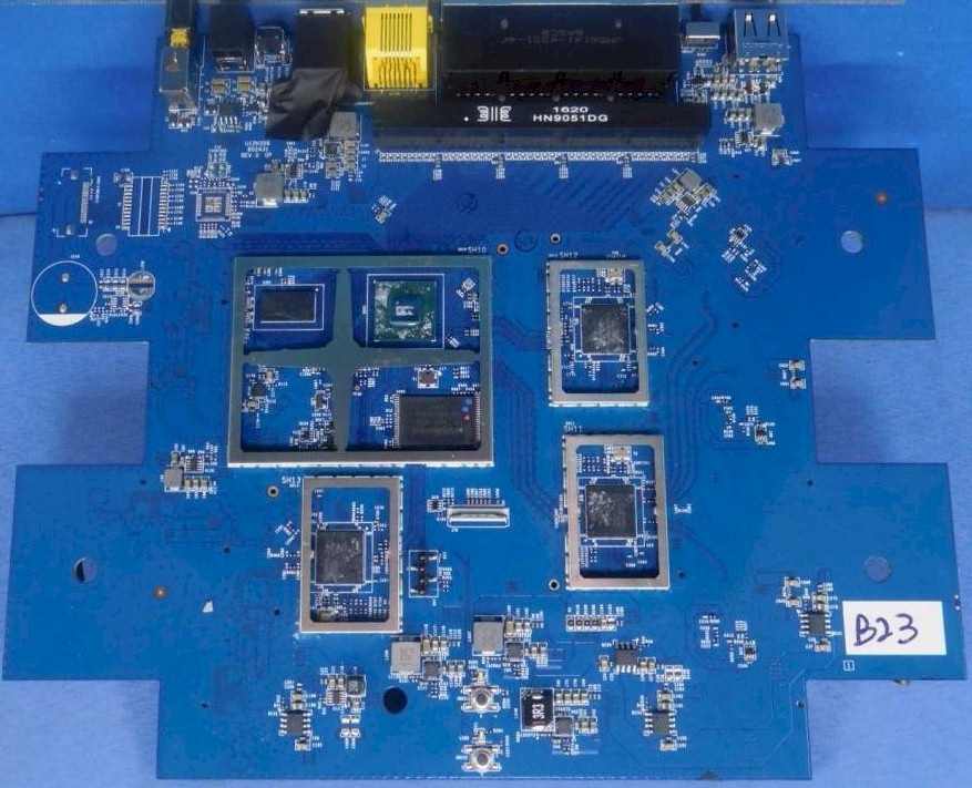 R8000P board top