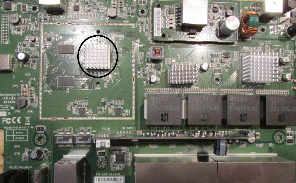 Cisco RV34P Mainboard