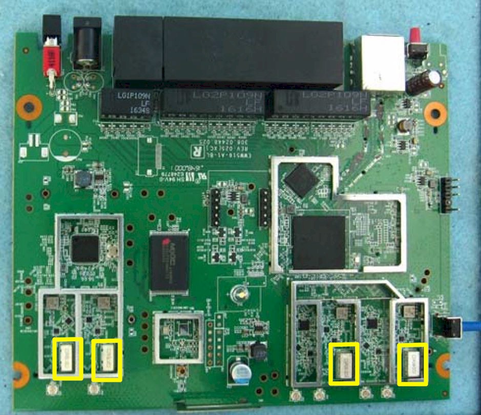 Linksys EA8300 inside