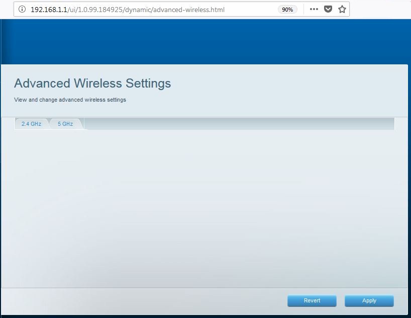 Hidden Advanced Wireless page