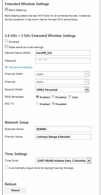 Basic settings - fronthaul radio and other