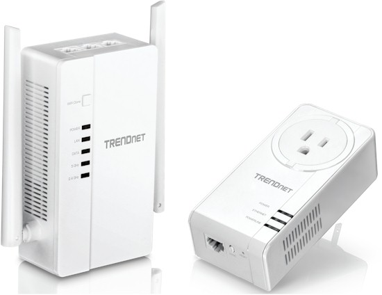 TRENDnet TPL-430APK WiFi Everywhere Powerline 1200 AV2 Wireless Kit