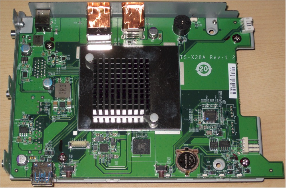 QNAP TS-128A board top