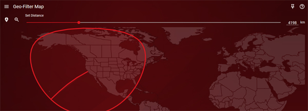 XR500 Geo-Filter limits distance between your home and gaming server