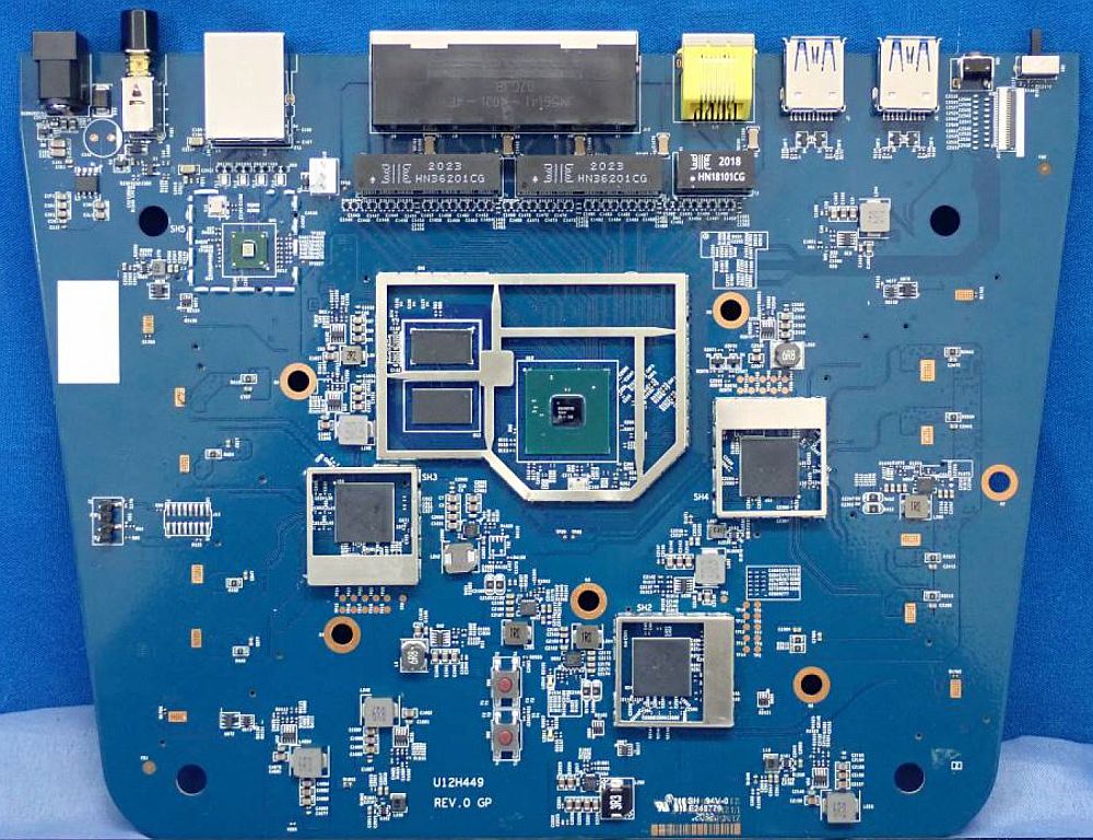 NETGEAR RAXE500 board top